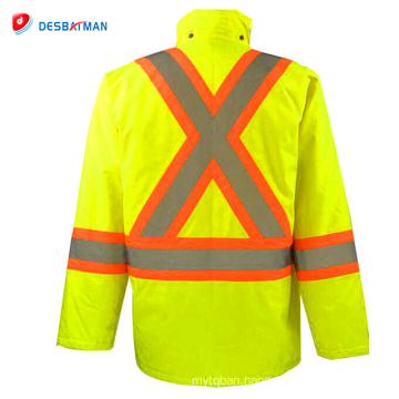 Modern style superior quality best price personal protective safety workwear reflective jacket